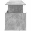vidaXL TV stolík 102 x 35 x 45 cm Betónová šedá Kompozitné drevo