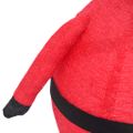 vidaXL Vianočná ozdoba figúrka Santa Claus LED luxusná látka 90 cm