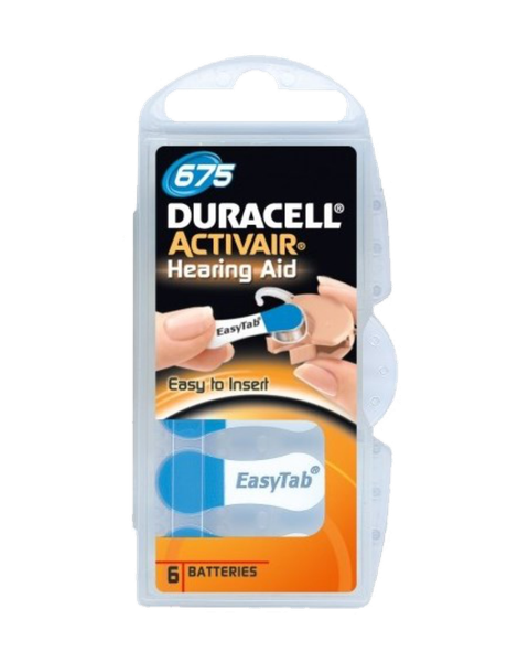 Duracell DA675 PR44 batérie do načúvacích prístrojov 6ks