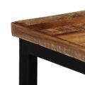 vidaXL Konzolový stolík, masívne recyklované teakové drevo 90x30x76 cm