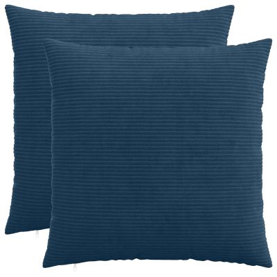 vidaXL Poťah na podložku 2 pcs HEERLEN Námornícka modrá 60 x 60 cm