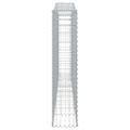vidaXL Oblúkové gabionové koše 20 ks 400x30x140/160 cm pozink. železo