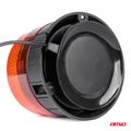 Výstražný maják W02M magnetický R65 R10 39LED 12/24V IP56 AMIO-02300