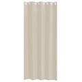 vidaXL Voile záclona 2 ks Piesková 260 x 140 cm Polyester
