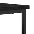 vidaXL Servírovacia skriňa Čierny dub 100 x 35 x 80 cm