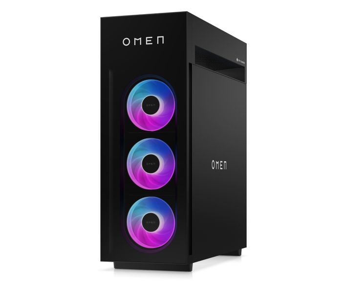 HP OMEN MAX/45L GT23-0590nc/Tower/R9-9950X3D/64GB/2TB/RTX 5090/W11H/3R Stolní pocítac, AMD Ryzen 9 9950X3D, 64GB DDR5-6000, 2TB PCIe Gen5 SSD, NVIDIA GeForce RTX 5090 32GB, Win 11 Home, cerný