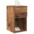 vidaXL Skriňa pod posteľ 2 ks Staré drevo 29 x 31,5 x 49 cm