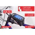 Cyklotaška nad rám prednej vidlice + PHONE sivej - čiernej