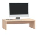 vidaXL Stojan na monitor 50x27x15 cm masívna borovica
