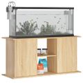 vidaXL Stojan na akvárium, dub sonoma, 121x41x58 cm, technické drevo