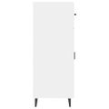 vidaXL Komoda biela 69,5x34x90 cm kompozitné drevo