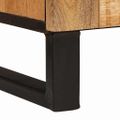 vidaXL Servírovacia skriňa Hnedá 60 x 33 x 75 cm Masívne mango drevo