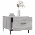 vidaXL Konferenčné stolíky 2ks sivé sonoma 50x50x40cm kompozitné drevo