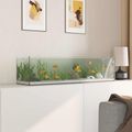 vidaXL Akvárium s úložiskom Priehľadná 80 x 20 x 20 cm Sklo