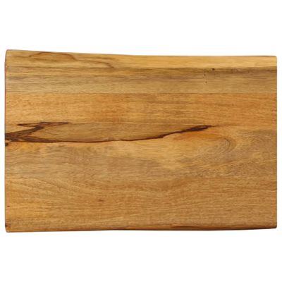 vidaXL Stolová doska 70x40x3,8 cm živý okraj masívne mango