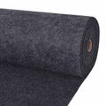 vidaXL Koberec Antracitová 1,2 x 10 m Polyester