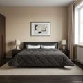 vidaXL Prikrývka na celý rok Šnurovaný Antracit 200 x 220 cm