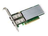 Sieťový adaptér - PCIe 4.0 x16 nízky profil - QSFP28 x 2
