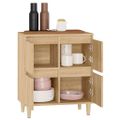 vidaXL Komoda dub sonoma 60x35x70 cm spracované drevo