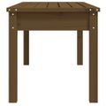 vidaXL Záhradná lavica medovohnedá 109x44x45 cm masívna borovica