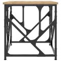 vidaXL Konferenčný stolík dub sonoma 45x45x47,5 cm kompozitné drevo