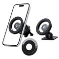 Spigen MFT13 magnetic magsafe dashboard & vent car mount black