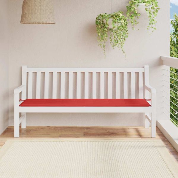vidaXL Podložka na záhradnú lavičku 180x50x3 cm, oxfordská látka