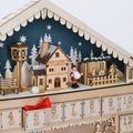 Solight 1V258 LED vianočná dekorácia adventný kalendár - horská chata