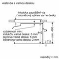 BOSCH Vstavaná kompaktrúra CDG714XB1