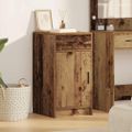 vidaXL Servírovacia skriňa Staré drevo 40 x 40.5 x 75 cm