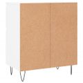 vidaXL Komoda biela 60x35x70 cm spracované drevo