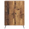 vidaXL Servírovacia skriňa Staré drevo 66 x 34,5 x 90 cm
