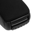 vidaXL Lakťová opierka do auta čierna 11,5x32x(30-50) cm ABS