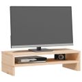 vidaXL Stojan na monitor (52-101)x22x14 cm masívna borovica