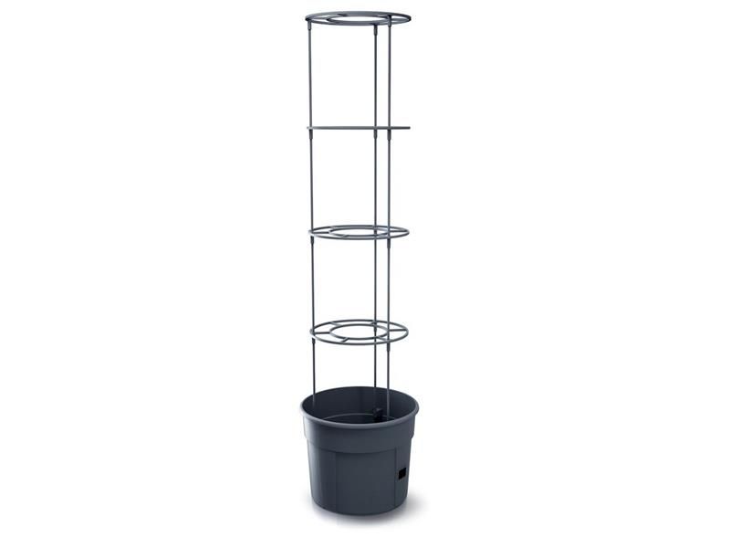 Kvetináč na pestovanie paradajok TOMATO GROWER antracit 39,2cm