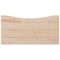 vidaXL Stolová doska 110x55x2,5 cm, borovicový masív