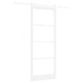 vidaXL Posuvné dvere ORKDAL Biela 93 x 232 cm