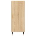vidaXL Komoda dub sonoma 34,5x34x90 cm spracované drevo