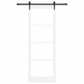 vidaXL Posuvné dvere ORKDAL Biela 83 x 232 cm