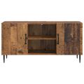 vidaXL TV skrinka Staré drevo 102 x 34,5 x 50 cm Kompozitné drevo