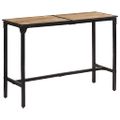 vidaXL Barový stôl 150x55x107 cm masívne surové mangovníkové drevo