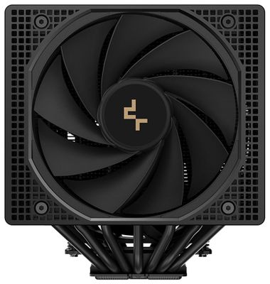 DEEPCOOL chladič CPU Assassin VC Elite / 7xheatpipes / 140 mm PWM fan / čierny Chladič, pre CPU, pre Intel i AMD, socket 1851, 1700, 1200, 115x, 20xx, AM5, AM4, 300W TDP, 140+120mm ventilátor, 7 heatpipe, PWM