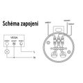 Spínač súmrakový ORBIS VEGA, 5-300 lux, 10 A, 230 V, IP54, 78x108x93 mm, na povrch