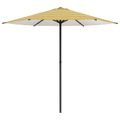 vidaXL Záhradný slnečník 230 x 230 cm Polyester Obdĺžnikový