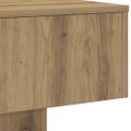 vidaXL Konferenčný stolík Artisan Dub 60x60x31,5 cm Konštrukčné drevo
