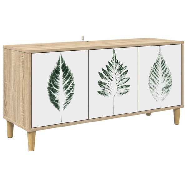 vidaXL TV skrinka HANAU 102 x 33 x 50 cm Sonoma Kompozitné drevo