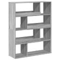 vidaXL Deliaca stena sivá sonoma 100x33x125,5 cm kompozitné drevo