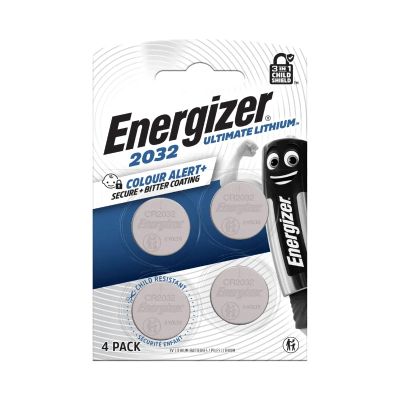 Batéria CR2032 ENERGIZER Ultimate lítiová 4ks / blister -30°C