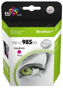 Ink. kazeta TB kompat. s Brother LC 985 MA 100% N