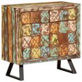 vidaXL Zásuvková skrinka Viacfarebná 70x35x70 cm